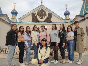 Знакомство иностранных студентов с историческими местами города Бийска