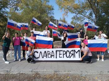 Студенты Университета Шукшина встретили героев!