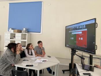 Команда «Шукшинская Лига» на Чемпионате Алтайского края по финансовой грамотности