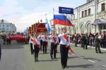 Возложение гирлянды Памяти к мемориалу войнам-бийчанам